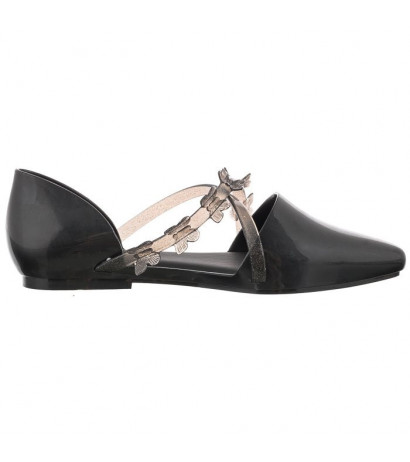 Melissa Pointy Stripe Fly AD 33638/AB955 Black (ML259-a) sandalai