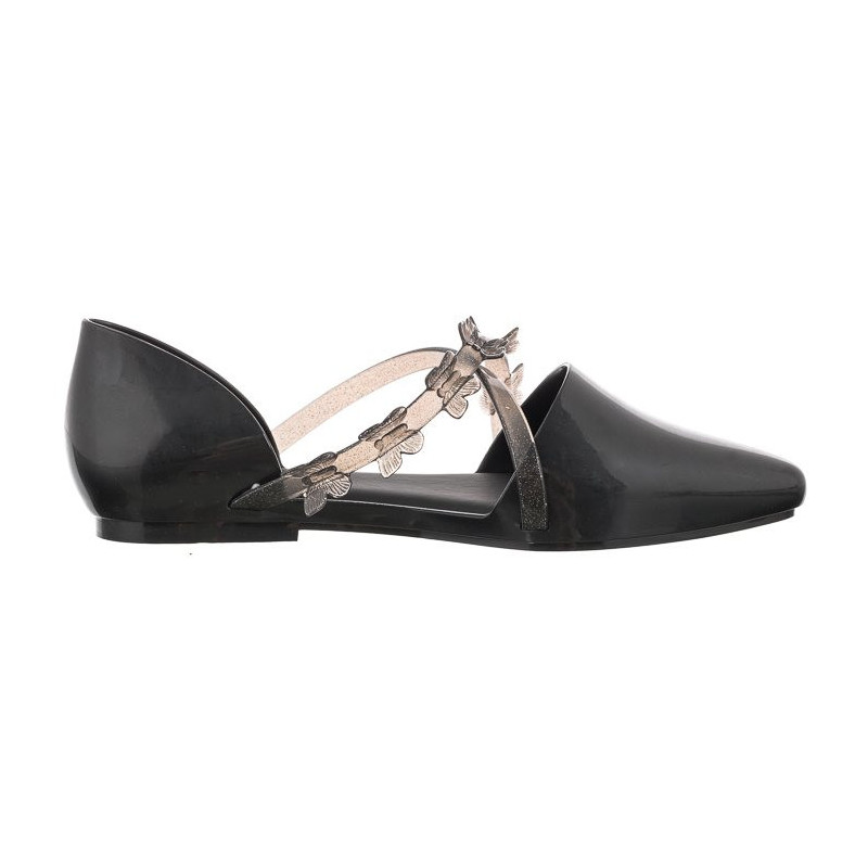 Melissa Pointy Stripe Fly AD 33638/AB955 Black (ML259-a) sandalai