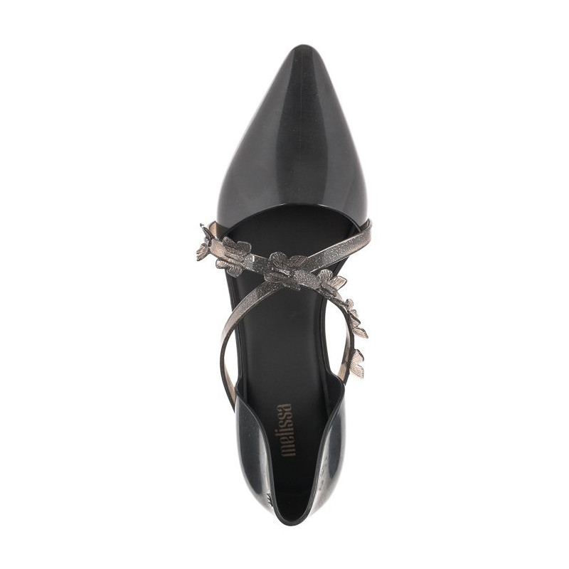 Melissa Pointy Stripe Fly AD 33638/AB955 Black (ML259-a) sandales