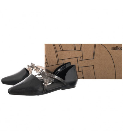 Melissa Pointy Stripe Fly AD 33638/AB955 Black (ML259-a) sandales