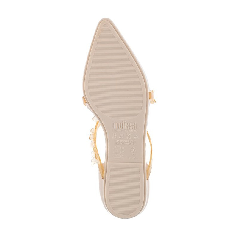 Melissa Pointy Stripe Fly AD 33638/AB974 Beige (ML259-b) sandalai