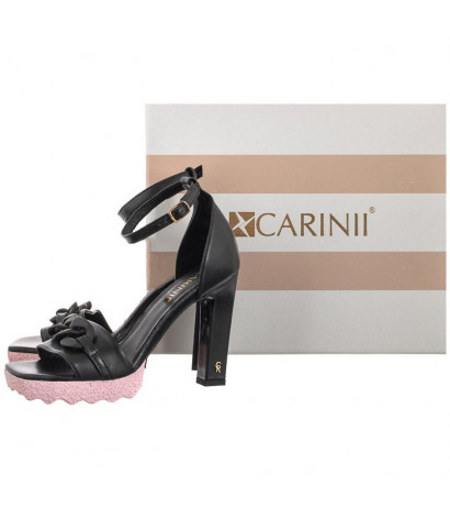 Carinii Czarne B8199-E50-000-000-000 (CI672-a) shoes