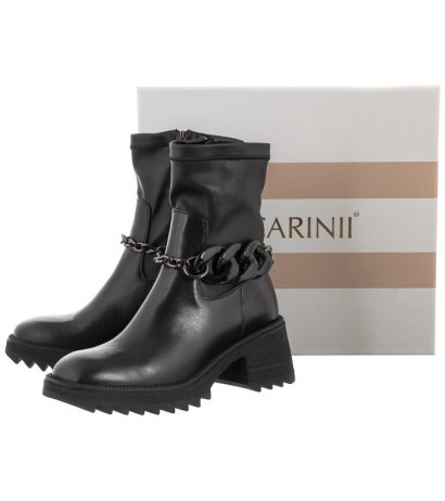 Carinii Czarne B7893-E50-000-000-E59 (CI679-a) shoes