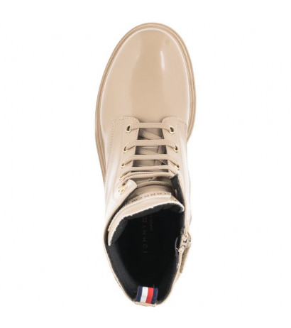 Tommy Hilfiger Lace-Up Bootie Beige T4A5-32411-1453 500 (TH512-b) kurpes