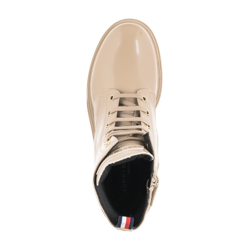 Tommy Hilfiger Lace-Up Bootie Beige T4A5-32411-1453 500 (TH512-b) kurpes