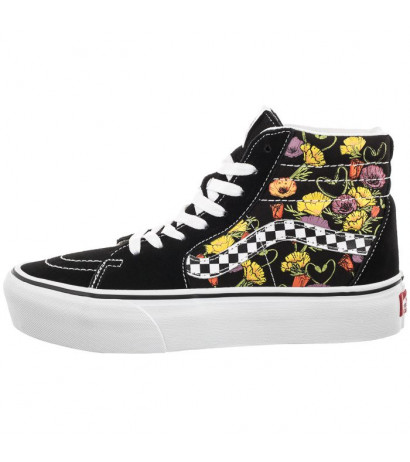 Vans SK8-HI Platform Poppy Checkerboard Black VN0A5KY2BML1 (VA369-a) sportiniai bateliai