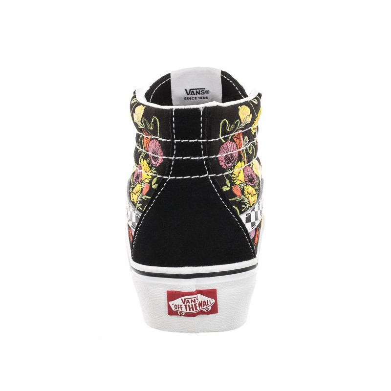 Vans SK8-HI Platform Poppy Checkerboard Black VN0A5KY2BML1 (VA369-a) sportiniai bateliai