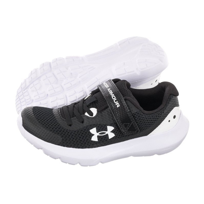 Under Armour Bps Surge 3 AC Blk/Wht 3024990-001 (UN17-a) spordijalatsid