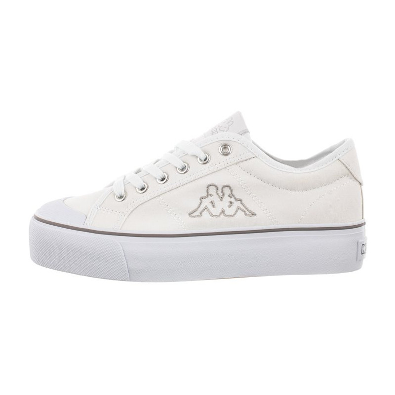 Kappa Boron Low Pf 243162/1015 White/Silver (KA213-a) kurpes