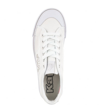 Kappa Boron Low Pf 243162/1015 White/Silver (KA213-a) kurpes