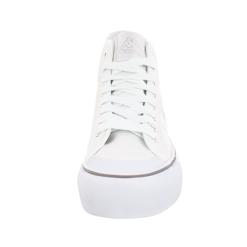 Kappa Boron Mid Pf 243161/1015 White/Silver (KA209-a) bateliai