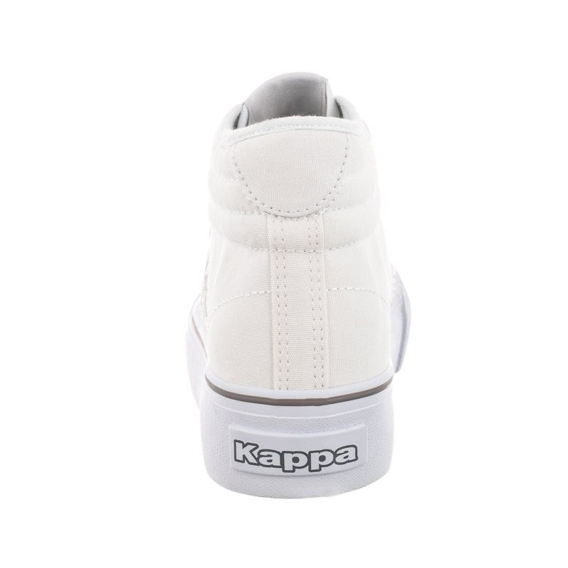 Kappa Boron Mid Pf 243161/1015 White/Silver (KA209-a) bateliai