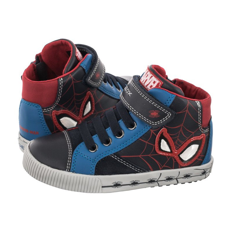 Geox B Kilwi B. Marvel Spiderman Navy/Royal B26A7C 08554 C4226 (GE35-a) sporta apavi