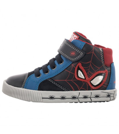 Geox B Kilwi B. Marvel Spiderman Navy/Royal B26A7C 08554 C4226 (GE35-a) sports shoes