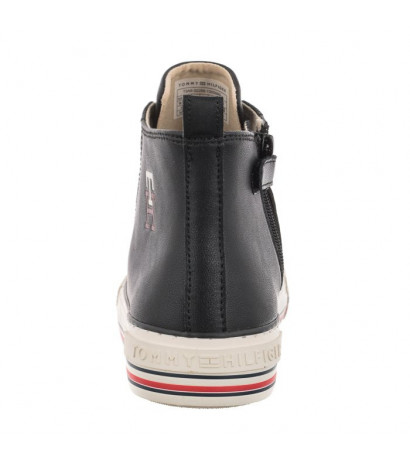 Tommy Hilfiger High Top Lace-Up Sneaker Black T3A9-32288-1355 999 (TH530-a) bateliai