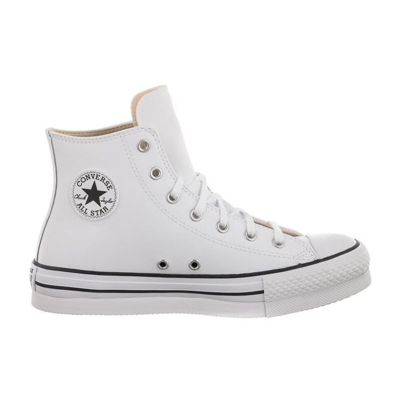 Converse CTAS Eva Lift Hi White/Natural Ivory/Black A02486C (CO573-a) apavi