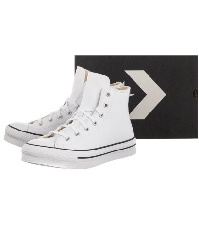 Converse CTAS Eva Lift Hi White/Natural Ivory/Black A02486C (CO573-a) bateliai