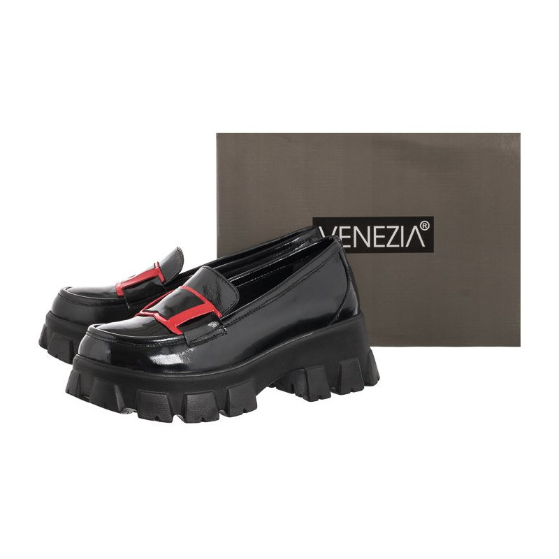 Venezia Czarne 13165 COMB BLACK (VE652-b) shoes