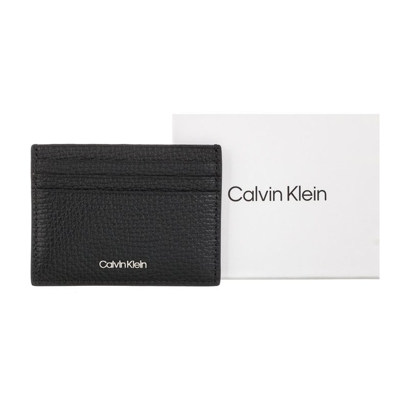 Calvin Klein Minimalism Card Holder 6CC Ck Black K50K509613 BAX (CK146-a) käekott