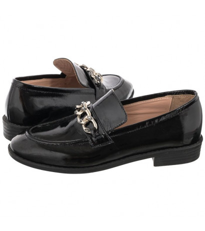 Venezia Czarne Lakierowane 05932122 BLACK (VE658-a) shoes