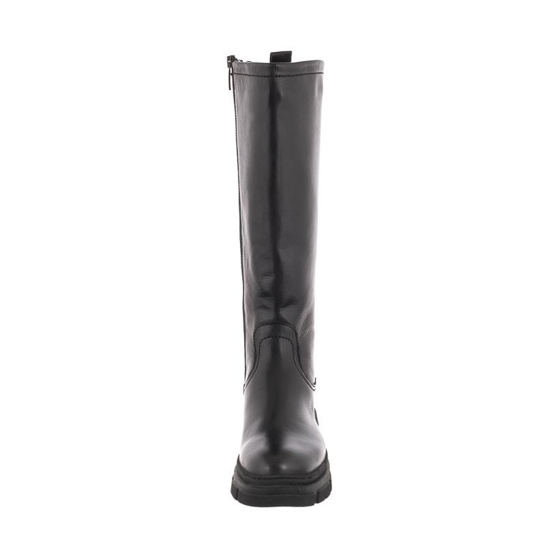 Tamaris Czarne 1-25622-29 003 Black Leather (TM405-a) batai