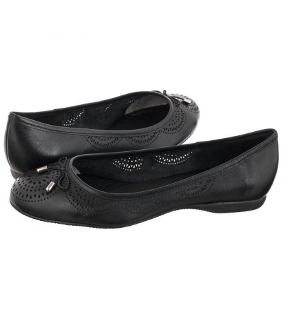 Bottero Brązowe 307003 Preto (BO36-b) ballerinas