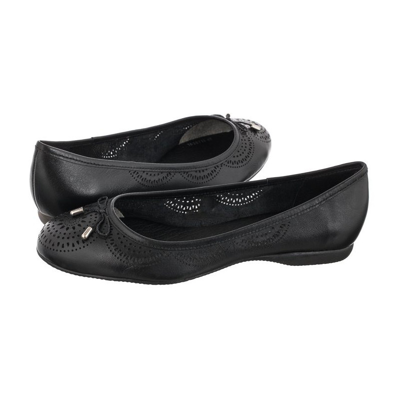 Bottero Brązowe 307003 Preto (BO36-b) ballerinas