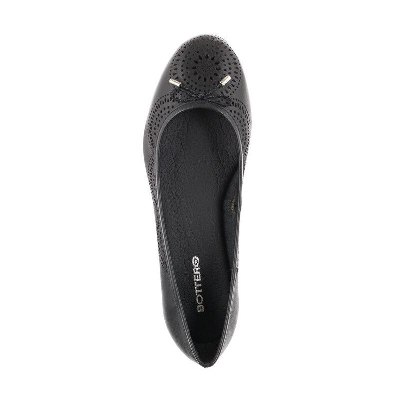 Bottero Brązowe 307003 Preto (BO36-b) ballerinas