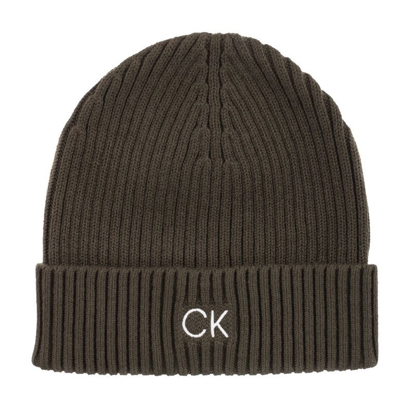 Calvin Klein Classic Cotton Rib Beanie K50K509680 MRZ (CK151-a) cap