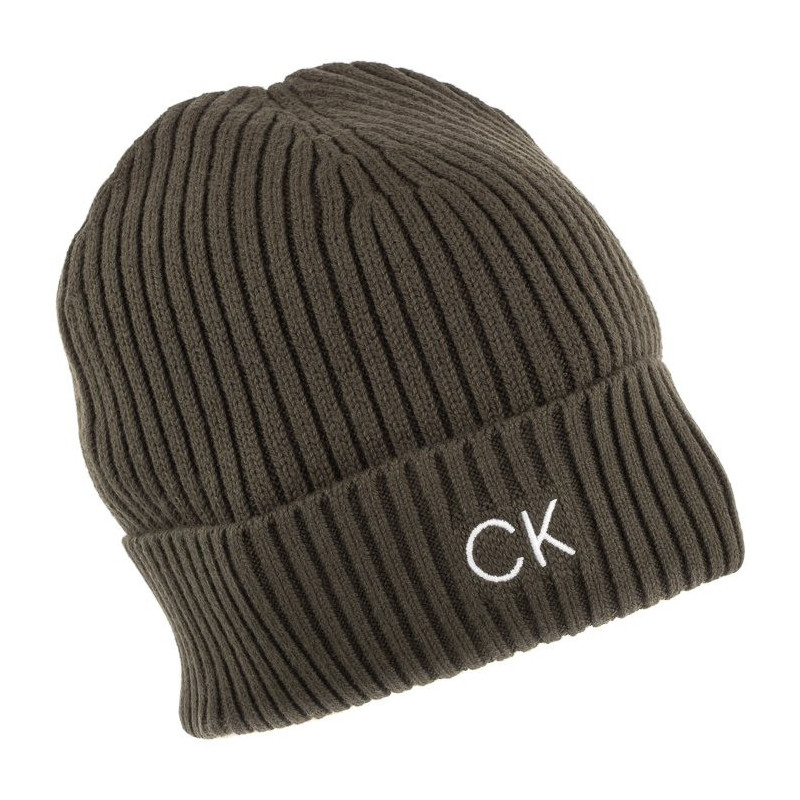 Calvin Klein Classic Cotton Rib Beanie K50K509680 MRZ (CK151-a) cap