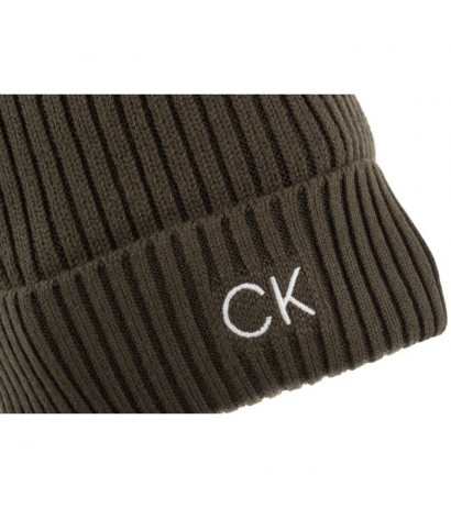 Calvin Klein Classic Cotton Rib Beanie K50K509680 MRZ (CK151-a) cap