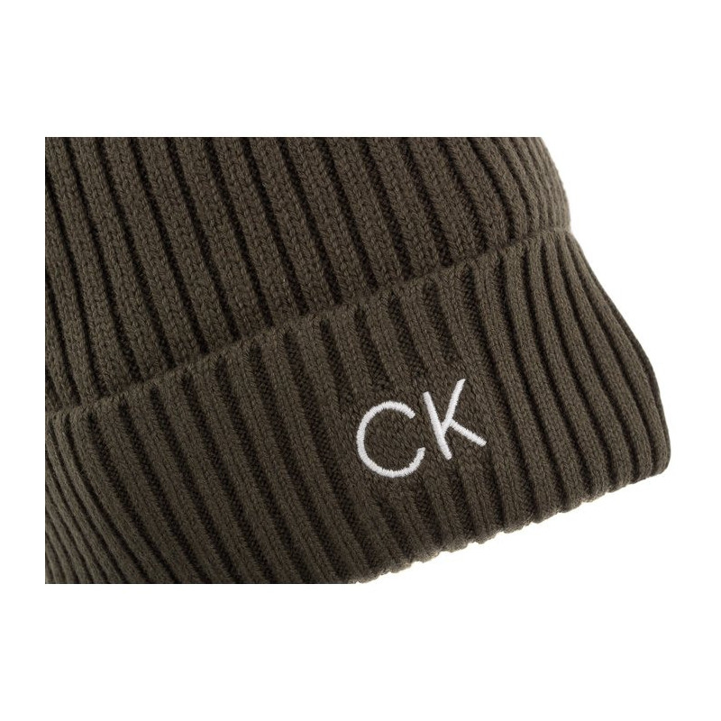 Calvin Klein Classic Cotton Rib Beanie K50K509680 MRZ (CK151-a) cap