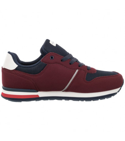 Tommy Hilfiger Low Cut Lace-Up Sneaker Bordeaux/Blue T3B9-32492-1450A240 (TH534-b) spordijalatsid