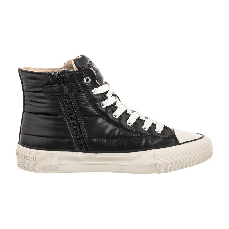 Tommy Hilfiger High Top Lace-Up- Sneaker Black T3A9-32290-1437999 (TH535-a) kingad