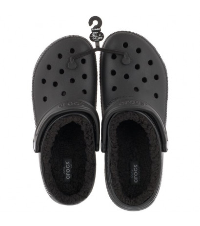 Crocs Classic Lined Clog Black 203591-060 (CR263-a) čības