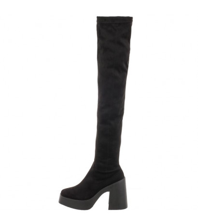 Altercore Daphne Faux Suede Black (AL124-a) bateliai