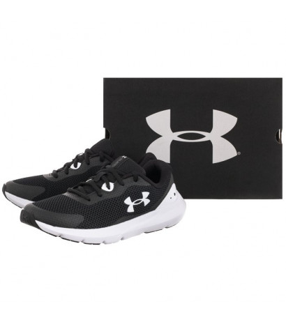 Under Armour Bgs Surge 3 Blk/Wht 3024989-001 (UN18-b) running Shoes