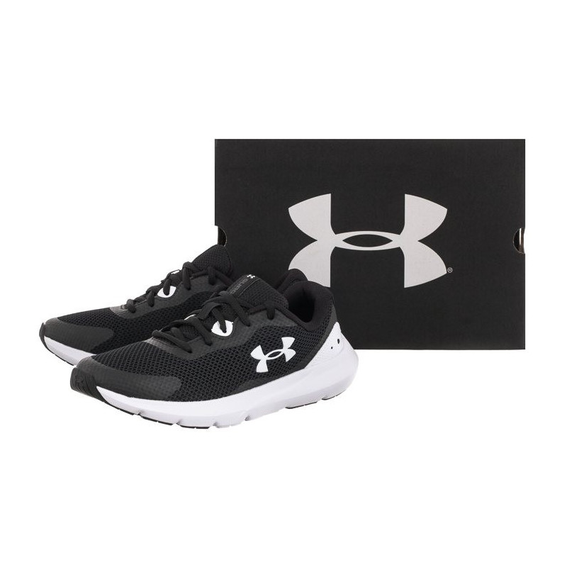 Under Armour Bgs Surge 3 Blk/Wht 3024989-001 (UN18-b) bėgimo bateliai