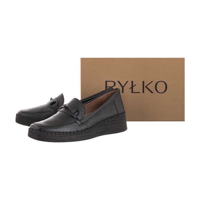 Ryłko Czarne D2ND3 __ _G4F (RY493-a) shoes