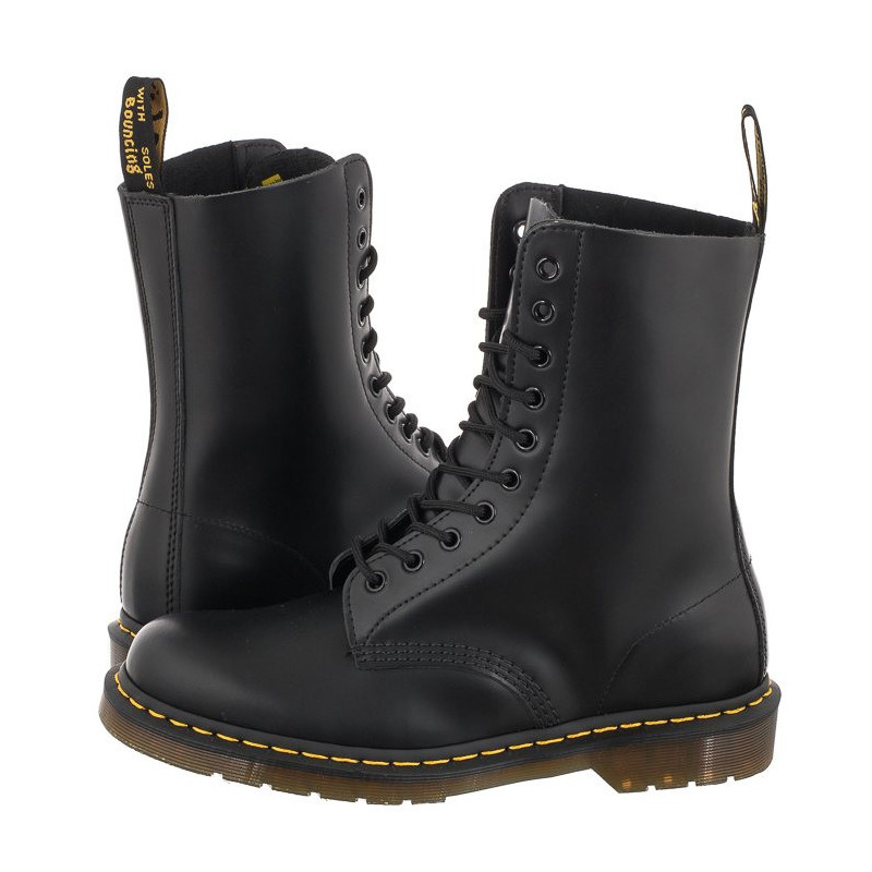 Dr. Martens 1490 Black Smooth 11857001 (DR49-a) batai