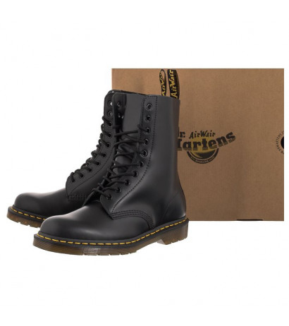 Dr. Martens 1490 Black Smooth 11857001 (DR49-a) batai