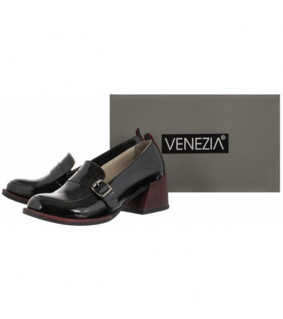 Venezia Czarne 012-147R BLACK (VE667-a) kurpes