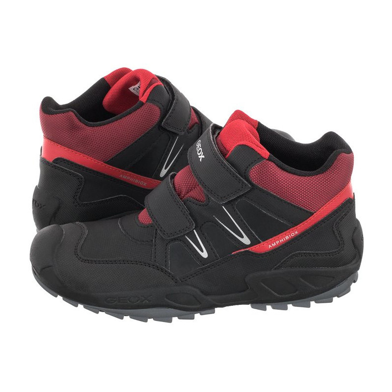 Geox J N.Savage B.B Black/Red J261WA 0CEFU C0048 (GE45-a) puszābaki