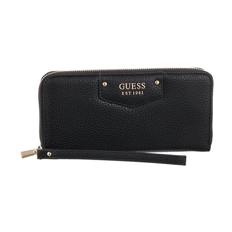 Guess Eco Brenton SLG LRG Zip Around SWEVG839046 Black (GU358-a) käekott