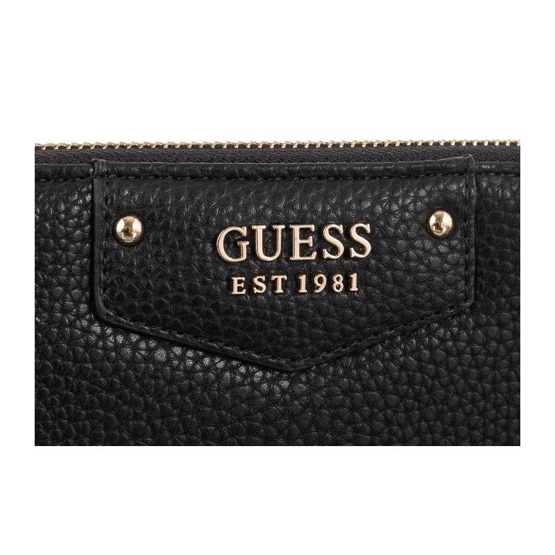 Guess Eco Brenton SLG LRG Zip Around SWEVG839046 Black (GU358-a) handbag