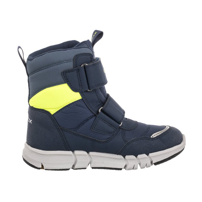 Geox J Flexyper B.B Abx C Navy/Fluo Yellow J169XC 0FU50 C4502 (GE51-a) batai