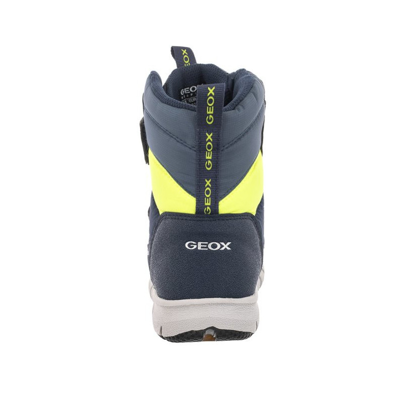 Geox J Flexyper B.B Abx C Navy/Fluo Yellow J169XC 0FU50 C4502 (GE51-a) batai