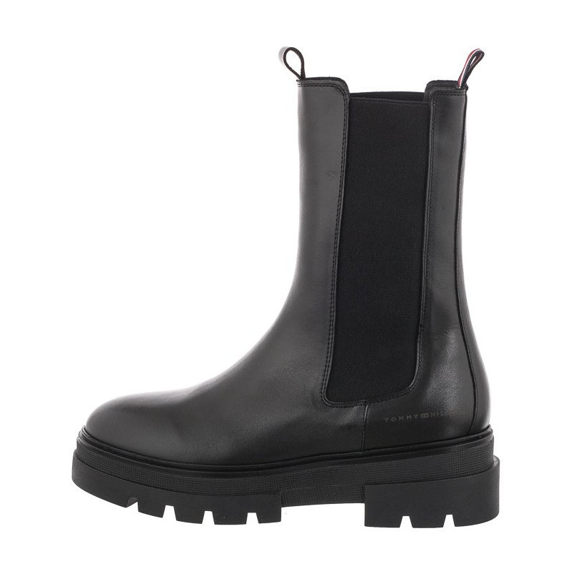 Tommy Hilfiger Monochromatic Chelsea Boot FW0FW06730 Black (TH537-a) kurpes