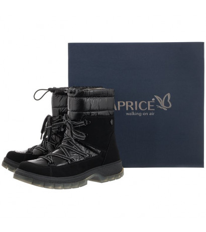 Caprice Czarne 9-26230-29 019 Black Comb (CP340-a) boots