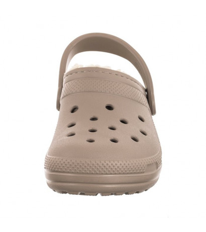 Crocs Classic Lined Clog Mushroom/Bone 203591-2YB (CR266-a) Women's Shoes/Flip Flops